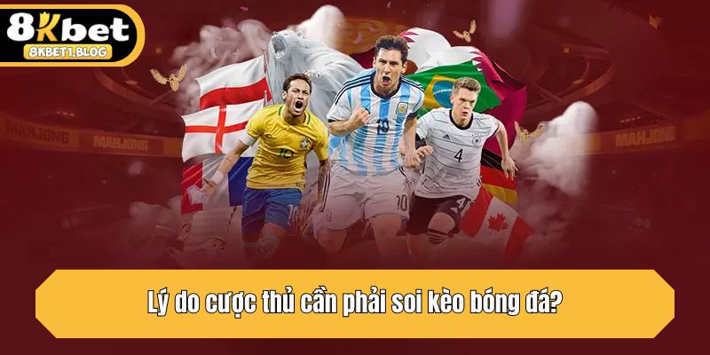 Lý do cược thủ cần phải soi kèo bóng đá?