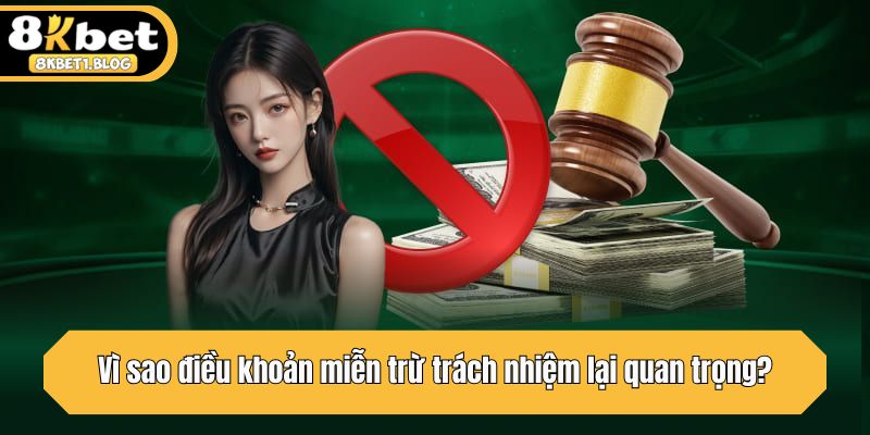 Vì sao điều khoản miễn trừ trách nhiệm lại quan trọng?